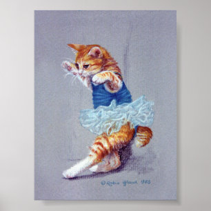 Poster Danse des chats