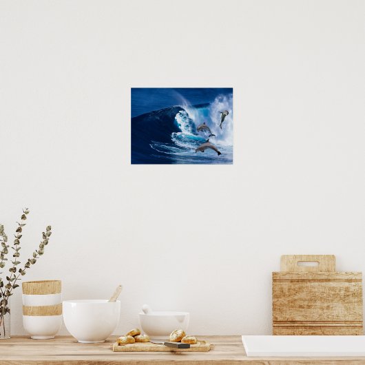 Poster Danse des dauphins (Cuisine)
