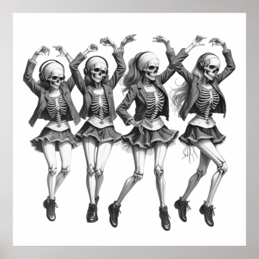 Poster Danse des femmes mortes (Devant)