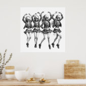Poster Danse des femmes mortes (Cuisine)