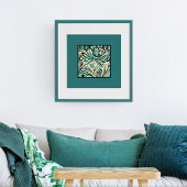 Poster Danse des libellules célestes - Art Print
