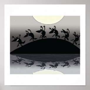 Poster Danse des loups-garous