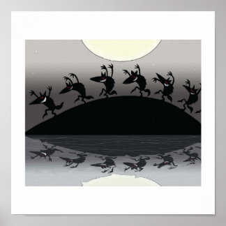 Poster Danse des loups-garous