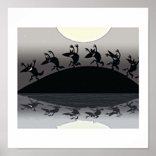 Poster Danse des loups-garous (Devant)