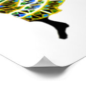 Poster Danse des pieds africains (Coin)