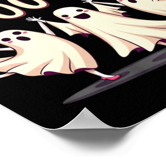 Poster Danse d'Halloween Pas De Boo-rée Ghost Ballet (Coin)