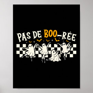 Poster Danse d'Halloween Pas De Boo-rée Ghost Ballet