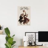 Poster Danse d'Hippopotame et de Girafe (Bureau à domicile)