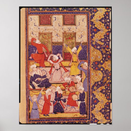 Poster Danse d'initiation, d'un livre de poèmes (Devant)