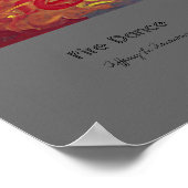 Poster Danse du feu (Coin)