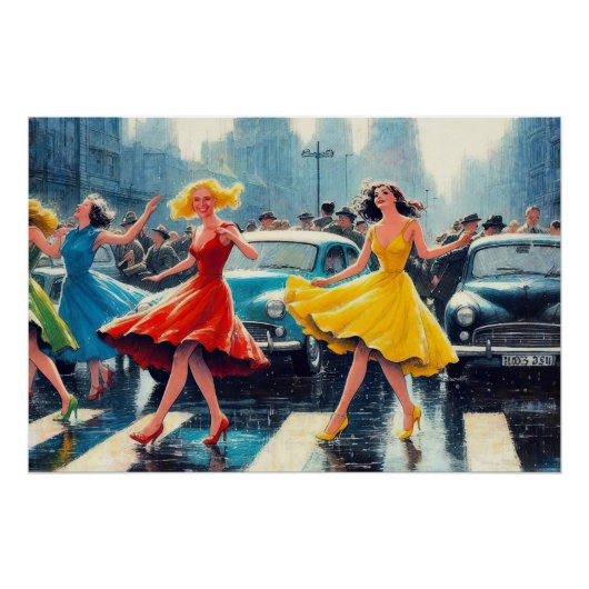 Poster Danse du trottoir (Devant)