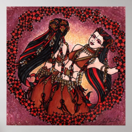 Poster Danse du ventre de la tribu Gemini (Devant)