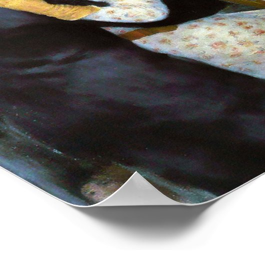 Poster Danse en campagne par Pierre-Auguste Renoir (Coin)