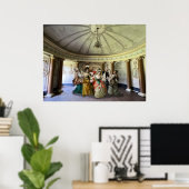 Poster Danse en cercle (Bureau à domicile)