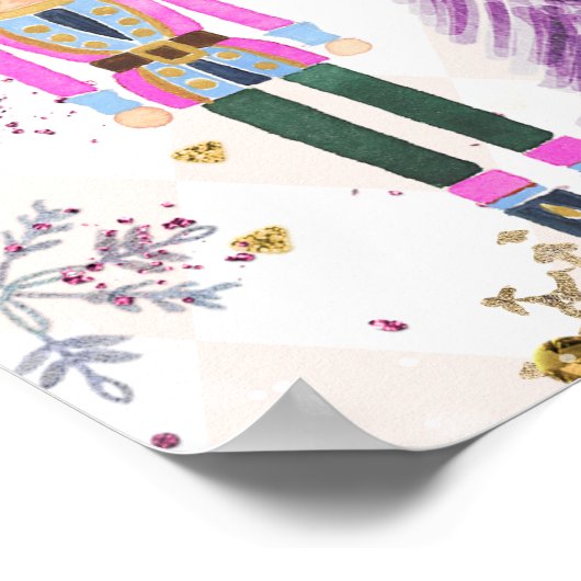 Poster Danse Et Twirl Avec La Fille Nutcracker Anniversai (Coin)