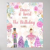 Poster Danse Et Twirl Avec La Fille Nutcracker Anniversai (Devant)