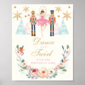 Poster Danse Et Twirl Avec La Fille Nutcracker Anniversai (Devant)