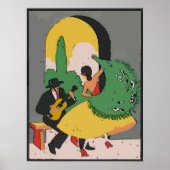 Poster Danse flamenco (Devant)