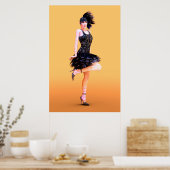 Poster Danse Flapper (Cuisine)