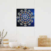 Poster Danse Fleur (Cuisine)