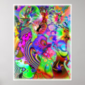 Poster Danse fractale (Devant)