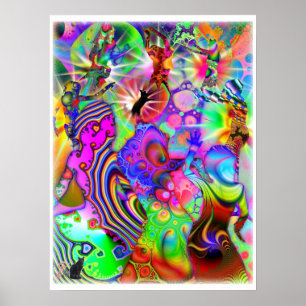 Poster Danse fractale