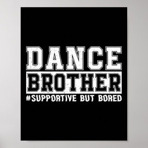 Poster Danse Frère Définition Drôle Danser Sports