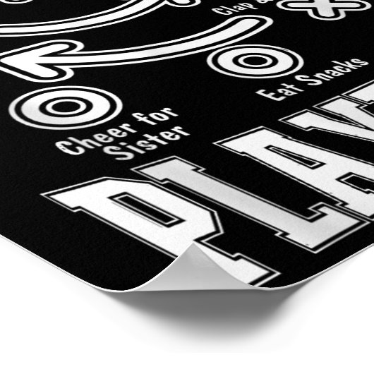 Poster Danse Frère Playbook Comp Dansant Drôle Fier Da (Coin)