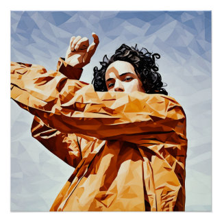 Poster Danse géométrique