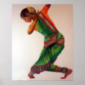 Poster Danse indienne II (Devant)