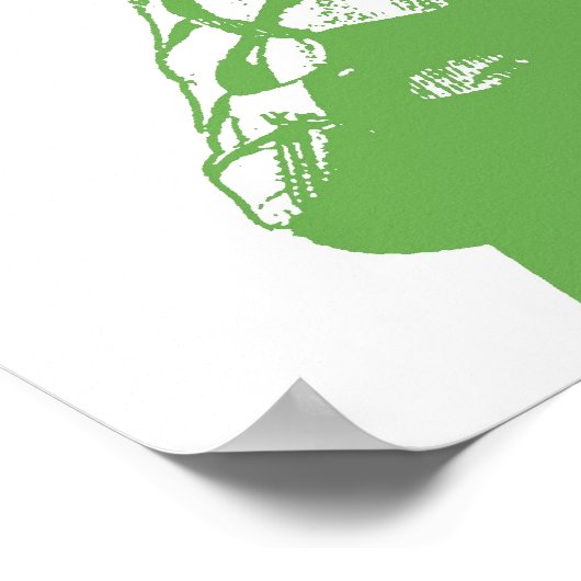 Poster Danse irlandaise Ghillie Girl Green (Coin)