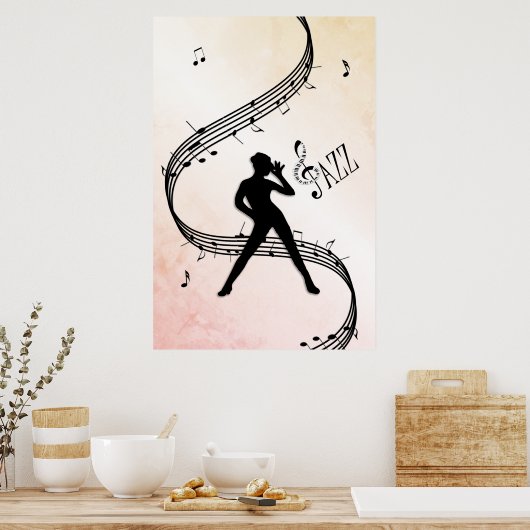Poster Danse Jazz (Cuisine)