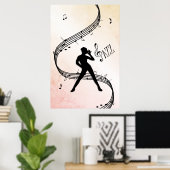 Poster Danse Jazz (Bureau à domicile)