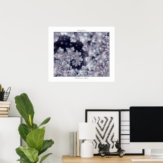 Poster Danse luciole (Bureau à domicile)