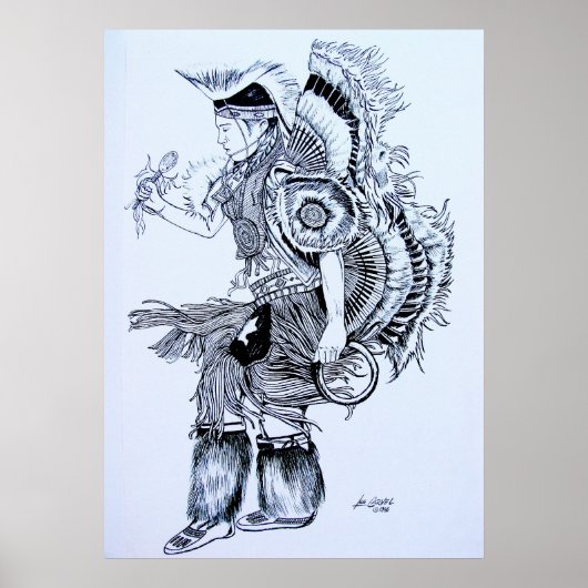 Poster Danse magique indienne Chants (Devant)