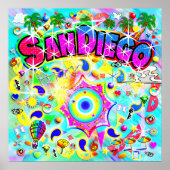 Poster Danse Mystique de San Diego (Devant)