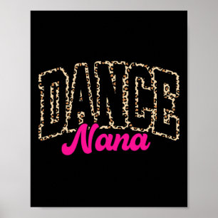 Poster Danse Nana Leopard Danser Nana Life Girls Femmes D