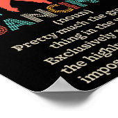 Poster Danse Noun Définition Drôle Danseuse Danse Dictée (Coin)