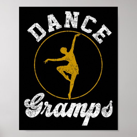 Poster Danse Papi Danse Amant Fête des Pères (Devant)