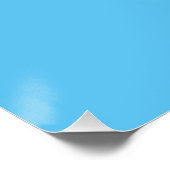 Poster Danse Parent Rappel Apple Sky Blue (Coin)