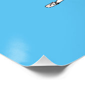 Poster Danse Parent Rappel Sheep Sky Blue (Coin)