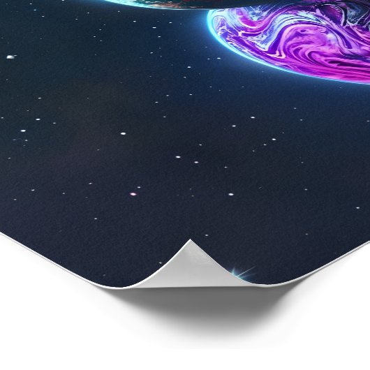 Poster  Danse planétaire (Coin)