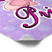 Poster Danse Princesse Ballet Design (Coin)