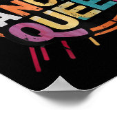 Poster Danse Queen Party Disco Dance Pour Femmes Et Fille (Coin)