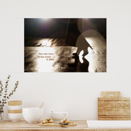 Poster Danse sans partenaire (Cuisine)