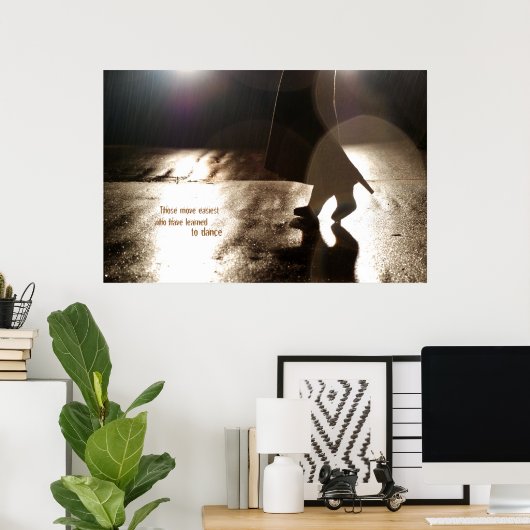 Poster Danse sans partenaire (Bureau à domicile)