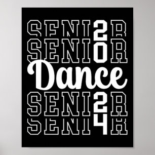 Poster Danse Senior 2024 Cl Of 2024 Senior Dancer