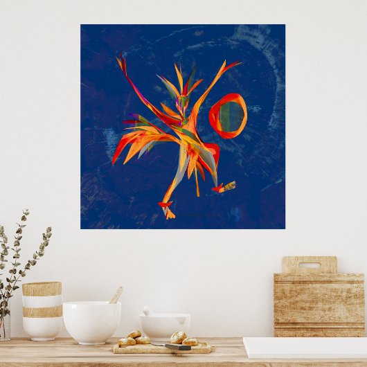 Poster Danse stellaire (Cuisine)