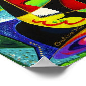 Poster Danse Taino, Art Porto Rico (Coin)