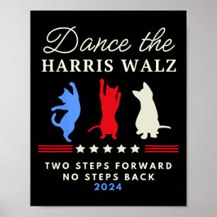 Poster Danse The Harris Wheimer Chat Lady Harris W 2024 E